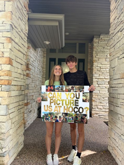 Prom Poster Ideas Funny, Hoco Posters To Ask A Guy, Girl To Guy Hoco Proposal, Spotify Homecoming Proposal, Hoco Proposals Ideas 2024, Jesus Hoco Proposal, Dunkin Hoco Proposal, Signs To Ask Your Boyfriend To Hoco, Cute Unique Hoco Proposals