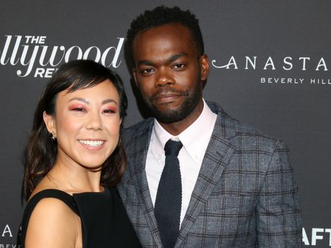 William Jackson Harper and Ali Ahn are a cute couple! William Jackson Harper, Ali Ahn, Women Haircut, Nurse Jackie, Orange Is The New, Popular Shows, Single Men, Asian American, Long Term Relationship