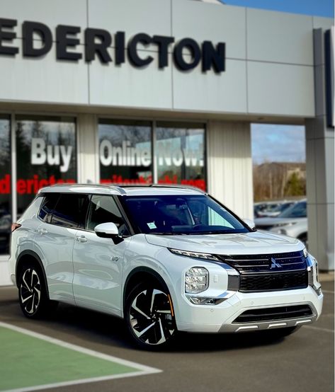 Begin an eco-conscious voyage with the 2024 Outlander PHEV, available now for your exploration at Fredericton Mitsubishi - 327 St Marys St., Fredericton, NB.  #frederictonmitsubishi #mitsubishi #outlander #2024outlander #PHEV Outlander Phev, St Marys, Mitsubishi Outlander, Eco Conscious, Outlander, Vehicles