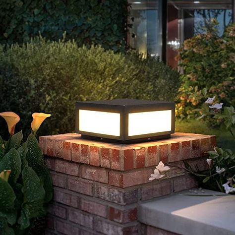 20% OFF!! - Outdoor Modern Post Light Comment below if you scored & share with a friend!! 👉#ad As an Amazon Associate, I earn from qualifying purchases. Product prices and availability are accurate as of the date/time posted and are subject to change. Limited time only #amazon #amazondeals #amazonprime #amazonsellers #dealoftheday #couponing Modern Post Lights, Outdoor Columns, Column Lights, Modern Post, Solar Post Lights, Gate Lights, Column Lighting, Lamp Post Lights, Pillar Lights