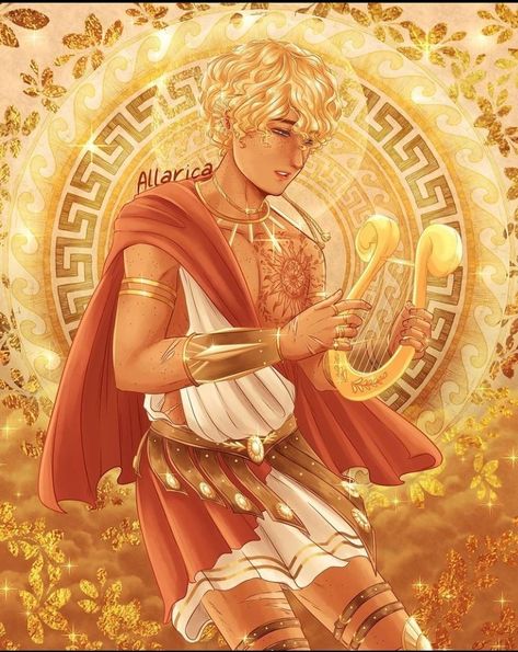 Apollo Fanart Percy Jackson, Percy Jackson Tattoo, Apollo Percy Jackson, Percy Jackson Ships, Will Solace, Percy Jackson Fan Art, Percy Jackson Characters, Percy Jackson Art, The Heroes Of Olympus