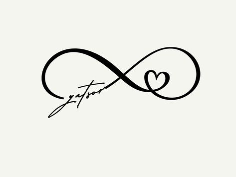 Infinity Name Tattoo Designs, Infinity Name Tattoo, Symbol Name, Name Tattoo Design, Name Tattoo Designs, Name Tattoo, Infinity Symbol, Tattoo Fonts, Infinity Tattoo