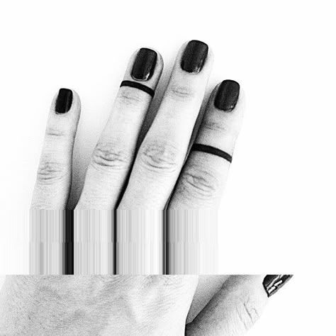 my new finger tattoo /glitch/ Stripe Tattoo, Tattoo Band, Tattoo Finger, Serpent Tattoo, Finger Tats, Finger Band, Trendy Tattoo, Finger Tattoo, Diy Tattoo