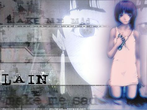 Serial Experiments Lain Princesa Emo, Cybergoth Anime, 2k Wallpaper, Serial Experiments Lain, Ok Computer, Social Experiment, Laptop Wallpaper, Phone Themes, Visual Novel