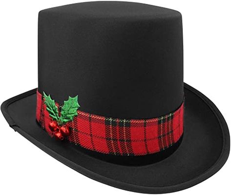 Christmas Top Hat, Snowman Top Hat, Christmas Party Tops, Top Hat Costume, Snowman Costume, Non Woven Fabric, Christmas Experiences, Snowman Hat, Christmas Game