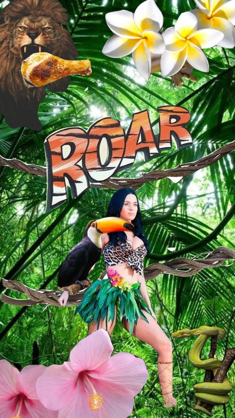 katy perry roar #chokingonachickenleg #roar #quirky #aesthetic #junglevibes Quirky Aesthetic, Katy Perry Roar, Katy Perry, Novelty Christmas, Christmas Ornaments, Holiday Decor, Christmas