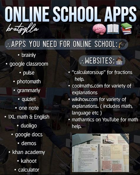 How To Romanticize Online School, Romanticize Online School, Apps For Studying High Schools, Free Learning Websites For High School, Homeschool Teen Aesthetic, Tips For Online School, Highschool Homeschool Aesthetic, Homeschool Aesthetic Teen, Online School Aesthetic