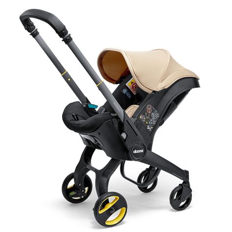 Doona i Car Seat & Stroller - Nitro Black | Doona™ Doona Car Seat Stroller, Doona Car Seat, Car Seat And Stroller, Safe Cars, Infant Car Seat, Convertible Car Seat, Car Seat Stroller, Seat Protector, Travel System