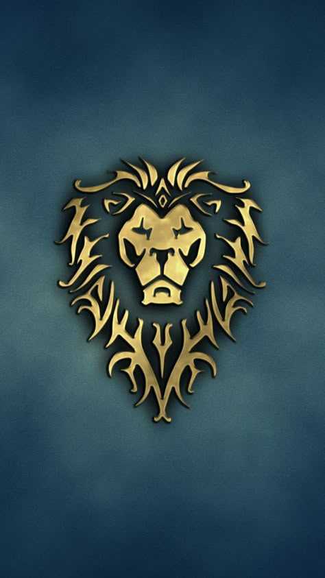 For azeroth! my wallpaper Warcraft Wallpaper, Lion Hd Wallpaper, Lion Wallpaper, My Wallpaper, Lion Images, Lion Logo, Seven Deadly Sins Anime, Hd Phone Wallpapers, Cafe Logo