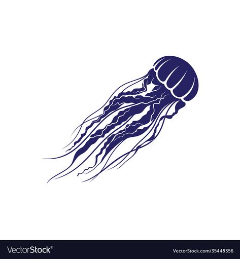 Jellyfish Tshirt, Jellyfish Logo, Jellyfish Sketch, Jellyfish Design, Illustration Creative, Design Concepts, Logo Design Creative, Creative Logo, Design Vector