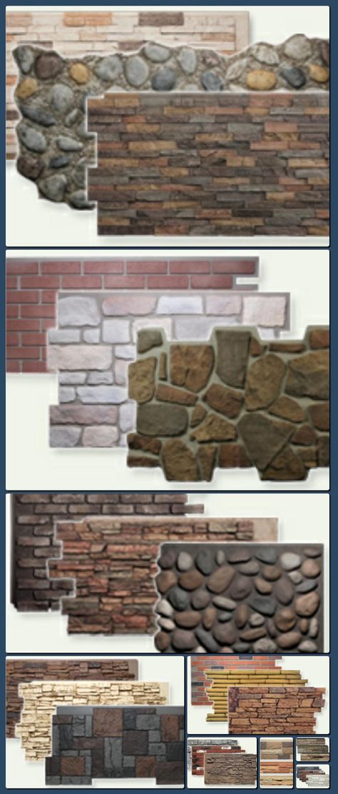 Faux Stone Panels, Faux Brick, Faux Wood | Natural Look for Less http://hoog.li/g?g=http%3A%2F%2Fwww.fauxpanels.com%2F Exterior Stone Veneer, Stone Wall Panels, Faux Stone Panels, Faux Panels, Brick And Wood, Stone Panels, Faux Brick, Have Inspiration, Exterior Stone