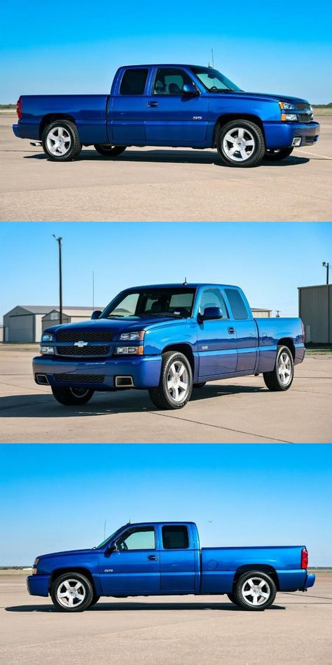 2003 Chevrolet Silverado 1500 SS Extended Cab 2005 Chevy Silverado, 2003 Chevy Silverado, Blue Truck, Pickups For Sale, Dodge Truck, Hottest Male Celebrities, Extended Cab, Chevy Silverado 1500, Chevrolet Trucks