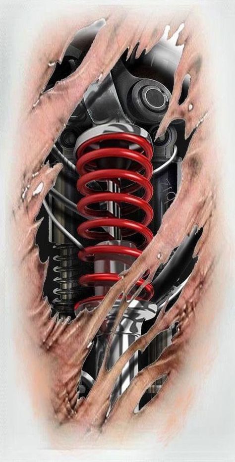 Bio Mech Tattoo, Mech Tattoo, Biomechanical Tattoo Arm, Mechanical Arm Tattoo, Piston Tattoo, Ripped Skin Tattoo, Engine Tattoo, Biomechanical Tattoo Design, Bio Mechanical