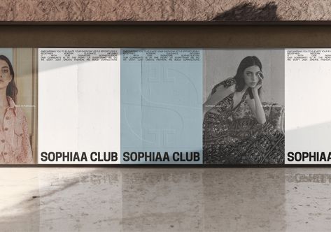 SOPHIAA CLUB :: Behance Social Club Branding, Club Branding, Meaningful Connections, Social Club, Graphic Design Branding, Branding Design Logo, Logo Branding, New Era, Fashion Art