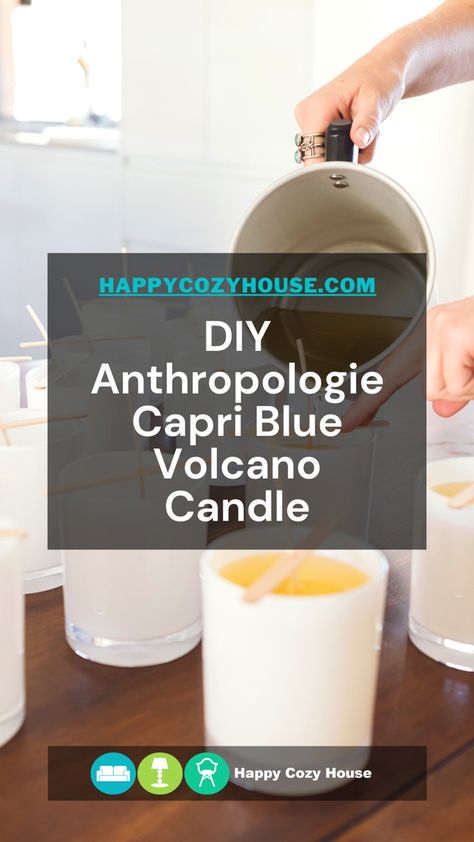 Want to learn to DIY the ever popular Capri Blue Volcano candle as featured in Anthropologie?! We put together several recipes using essential oils so you can create a re-diffuser, essential oil blend, or DIY your own candle! #anthropologie #volcanocandle #anthropologiehome #capribluecandle #diyscentedcandle #diycandle #diyessentialoil #essentialoilblends #essentialoilrecipes #candlemaking #homefragrance Diy Anthropologie Candle Scent, Anthropologie Candle Essential Oil Blend, Anthropologie Volcano Diffuser Blend, Popular Candle Scents Essential Oils, Volcano Essential Oil Recipe, Anthropologie Oil Blend, Diy Volcano Candle Scent, Volcano Scent Essential Oils, Capri Volcano Diffuser Blend