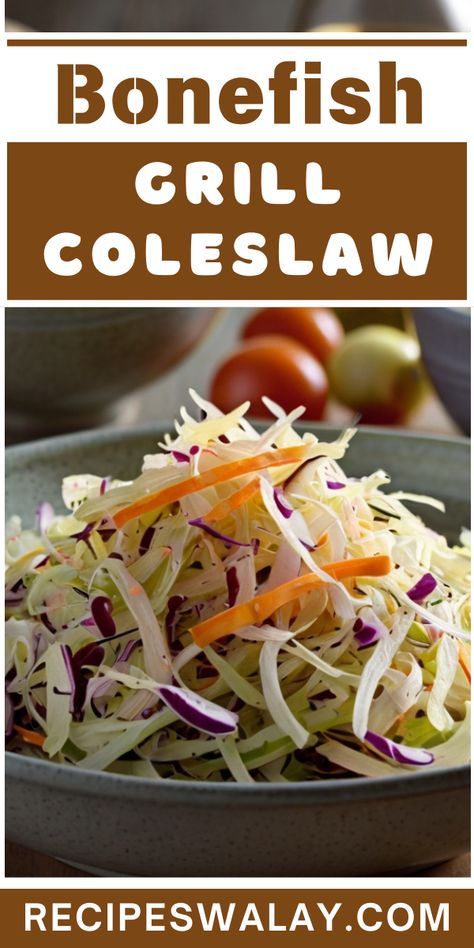 Crisp, refreshing, and with just the right blend of sweetness and tang, the Bonefish Grill Coleslaw Recipe is a perfect side dish that compliments ... Bonefish Coleslaw Recipe, Bonefish Grill Coleslaw Recipe, Bonefish Grill, Popular Side Dishes, Paneer Recipes, Coleslaw Mix, Biryani Recipe, Coleslaw Recipe, Recipe Steps