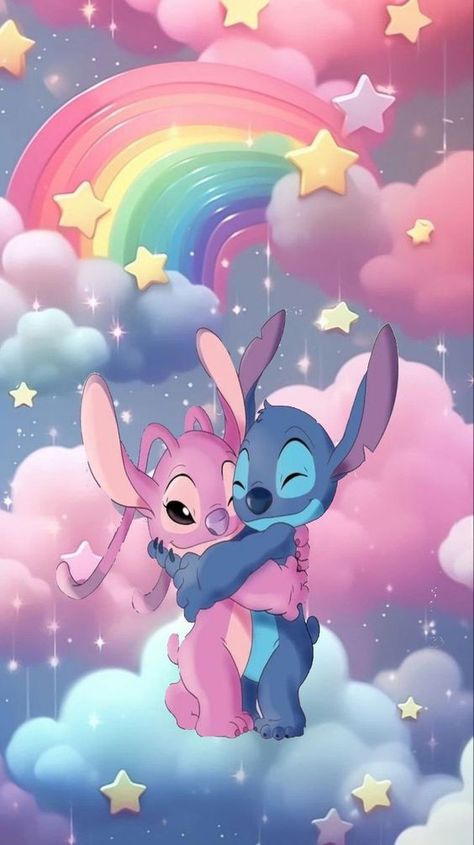 Disney Stitch Tattoo, Angel Lilo And Stitch, Chateau Disney, Pug Wallpaper, Lilo And Stitch Characters, Mickey Mouse Wallpaper Iphone, Pink Wallpaper Hello Kitty, Lilo And Stitch Drawings, Whatsapp Wallpaper Cute