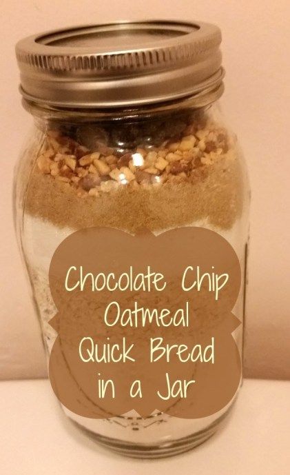 Oatmeal Quick Bread, Mason Jar Oatmeal, Bread In A Jar, Jar Food Gifts, Mason Jar Cookie Recipes, Gems Crafts, Jar Mixes, Cookies In A Jar, Oatmeal In A Jar