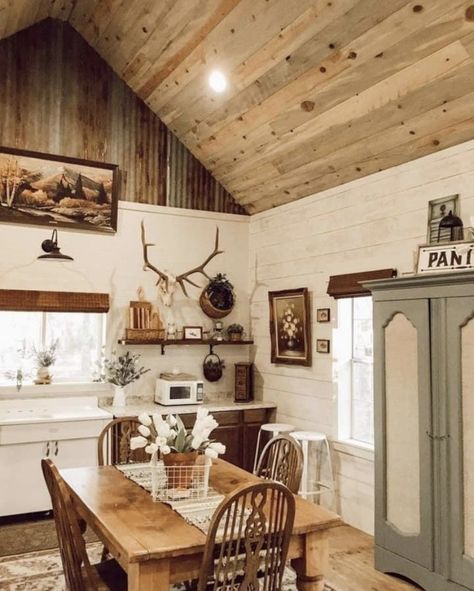 Western Farmhouse, Ranch House Decor, Western Bedroom Decor, Western Rooms, Western Kitchen, Western Bedroom, Western Home Decor, Country House Decor, Dream House Plans