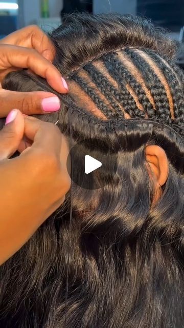 𝐒𝐨𝐠𝐨𝐨𝐝𝐡𝐚𝐢𝐫® Human Hair Lace Wig Store on Instagram: "This was a perfect install I loved it so much if your trying to let go of frontals and give a more nature look but not burn your natural hair this is the way to go so perfect  #naturalhair   👉 Follow the creator Tiktok @signaturejojo 👉 Click my bio link "#hairbundles " 👉 DM for wholesale business  —— 💛 www.sogoodhair.com √ 100% virgin human hair wigs, bundles,closure& frontal link in my bio 💋 #Valentinesale 20% off All Site #linkinbio . . . . . . . #gluelessfrontal #lacefrontals #customwigunit #transparentlacefrontal #blackgirlsrock #wigtutorials #blackgirlsmagic #wiglife #boblife #wigslayer #atlantastylist #bobseason #wigslay #AtlantaHairStylist #frontalwig #frontalsewin #malaysianvirginhair #humanhair #besthairvendor #wi Human Hair Bundles With Frontal, Sew On Wig Black Women, Sew In Wigs For Black Women, Natural Sew In With Closure, Human Hair Weaves For Black Woman, Frontal Closure Sew In, Human Hair Wigs Styles, Sewin Hair Styles, Sew In Frontal Hairstyles