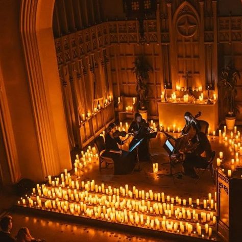 Concert Lights, Hope Christmas, Church Aesthetic, Classical Musicians, Concert Aesthetic, Calm Your Mind, Concert Venue, Marvin Gaye, Flickering Candles