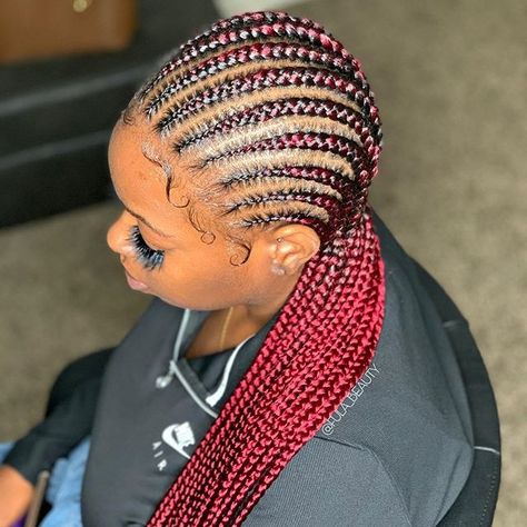 #straightbackbraids #feedinbraids #stitchbraids #straightbackfeedinbraids #braids #cornrows #smallbraids #bigbraids #hairstyles #fancyhair #protectivestyles #Perfecthairstyles Black Ladies Hairstyles, Hairstyles For Black Ladies, Cornrow Braid Styles, Ladies Hairstyles, Cornrows Braids For Black Women, Braids Cornrows, Different Braids, Lil Girl Hairstyles, Braid Wig