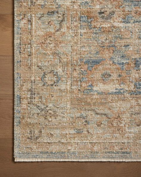 HER-15 OCEAN / SAND | Loloi Rugs Bedroom Throw, Ocean Sand, Antique Aesthetic, Desk In Living Room, Framed Wallpaper, Artisan Rugs, Vintage Objects, Magnolia Homes, Antique Textiles