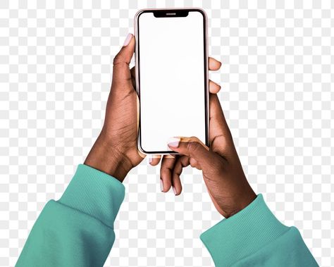 A Hand Holding A Phone, Person On Phone, Person Holding Phone, Mobile In Hand, Mobile Phone Png, Picsart Logo, Mobile Poster, Phone Png, Hand Holding Phone