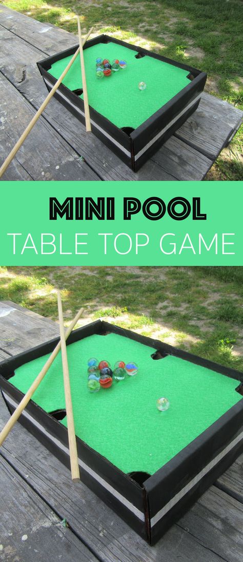 Timber Crafts, Diy Pool Table, Pool Table Top, Bar Makeover, Mini Pool Table, Trendy Restaurant, Table Top Game, Restaurant Game, Playing Pool