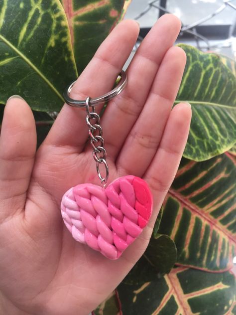 Handmade polymer clay keychain. . #smallbusiness #handmadewithlove #vocalforlocal #keychain #business Diy Keychain From Clay, Simple Clay Keychain, Keychain Made Of Clay, Mseal Clay Keychain, Cute Clay Keychains Easy, Diy Clay Keychain For Him, Molded Clay Art Keychain, Polymer Clay Crafts Keychain, Easy Clay Keychains