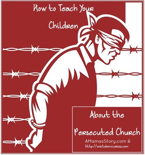 How to Teach Your Children About the Persecuted Church: "3. Help your child understand what the Bible says about persecution, both the causes for it and the never-ending hope that Jesus gives." Martyrs Day, Persecuted Church, Bible Topics, Anti Christianity, Bible Says, Sunday School Lessons, Childrens Church, Bible For Kids, School Lessons