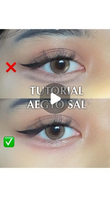 Nadya🌷 on Instagram: "[SAVE NOW & Practice Later] Tutorial Aegyo Sal   #aegyosal #aegyosalmakeup #aegyosalmakeuptutorial" How To Do Aegyo Sal, Aegyo Sal Tutorial, Eyeliner Ideas, Mascara Tips, July 25, Color Rosa, Eyeliner, Beauty Hacks, Makeup