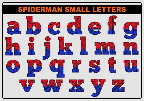 Spider-Man ENGLISH Alphabet Letters English Alphabet Letters, English Alphabet, Heart Tree, Learning The Alphabet, Logo Banners, Cityscape Photos, Alphabet Letters, Heart With Arrow, Nature Backgrounds