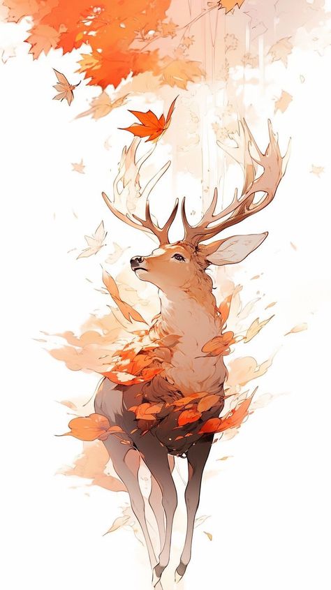 . #Got_Concept_Art #Winter_Deer_Art #Fantasy_Deer_Art #Deer_Fanart Fox And Deer Art, Got Concept Art, Winter Deer Art, Fantasy Deer Art, Deer Fanart, Deer Fantasy Art, Deer Art Drawing, Deer Dragon, Deer Drawings