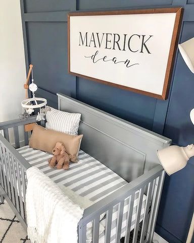 Crib Target, Modern Baby Boy Nursery, Nursery Details, Grey Crib, Farmhouse Vibes, Baby Nursery Inspiration, Nursery Room Design, Baby Boy Room Nursery, Nursery Room Boy