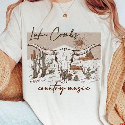 Tyler Childers, Cowboys Hoodie, Lainey Wilson, Country Music Shirt, Luke Combs, Country Music Shirts, Trendy Shirts, Tour Shirt, Tour T Shirts