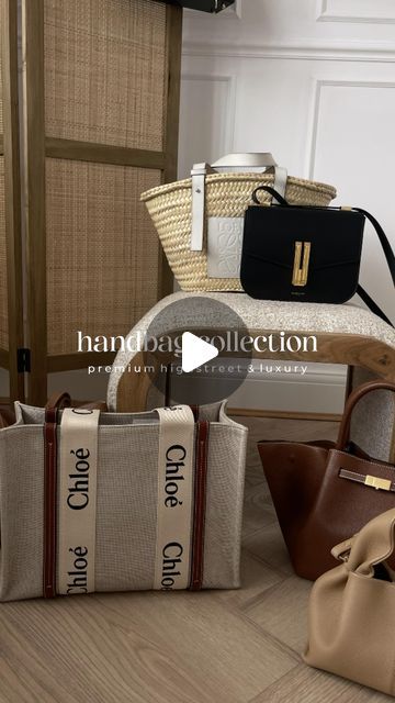 KATIE PEAKE on Instagram: "My handbag collection 💼🤍✨a mix of premium high street with a touch of luxury. Details are below & linked on my @shop.ltk 
.
Unfortunately I can’t link Polene or Parisa Wang on there, and I’m gutted I forgot to add my Loewe small anagram basket bag to this. I realised when I was editing it 🙉
.
. 
@demellierlondon - midi New York bag 
@loewe - medium basket bag in white 
@demellierlondon - Vancouver bag 
@songmont_official - Luna bag 
@chloe - medium woody tote 
@cafune.official - stance bag 
@parisawangny - medium madison bag 
@polene_paris - cyme mini 
@charleskeithofficial - cesia shoulder bag 
@polene_paris - neuf mini 
@prada - galleria saffiano @bicestervillage find 
.
.
Hand bag collection, premium high street bags, polene, Demellier London, Loewe
.
.
#ha Katie Peake, Polene Cyme Mini, Demellier London, Cyme Mini, Parisa Wang, Luna Bag, Luxury Details, Prada Galleria, Tan Bag