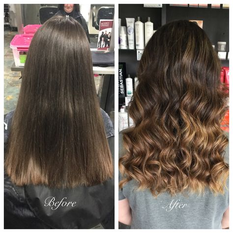 Thermal Curl Finish, Thermal Curls, Toned Balayage, Book Pictures, Curling Iron, Flat Iron, Balayage, Hair Makeup, Curly Hair Styles