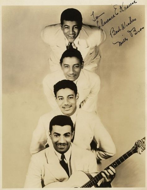 THE MILLS BROTHERS Mills Brothers, All That Jazz, Big Band, Music Icon, African American History, Rock Music, American History, Inspire Me, African American