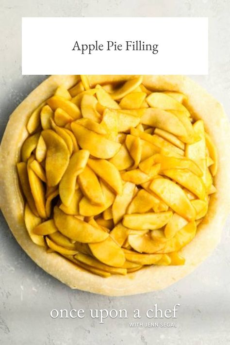 Apple Pie Filling Easy Apple Pie Filling, Apple Pie Filling Recipes, Once Upon A Chef, Lemon Pie Filling, Pie Filling Recipes, Brunch Bread, Herb Stuffing, Easy Apple Pie, Vegetarian Bake