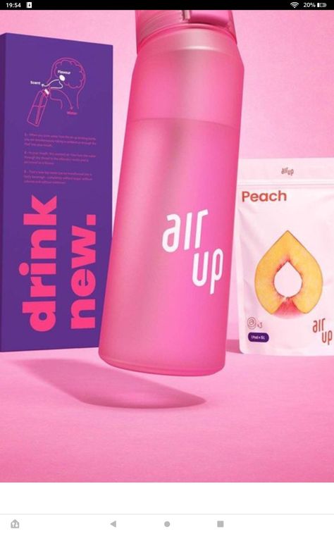 Air Up Water Bottle, Air Up, Dream Birthday, Trendy Water Bottles, Plain Water, Drink Bottle, Starbucks Drinks, Hi Guys, Water Cooler