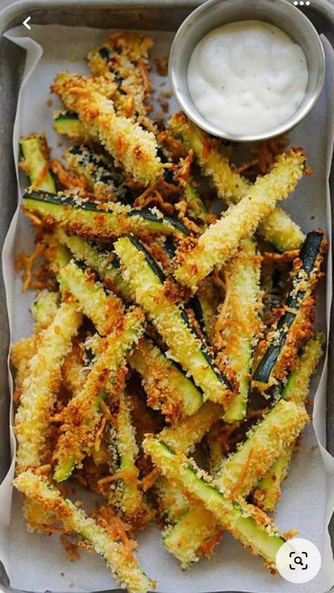 Zucchini Pommes, Baked Zucchini Fries, Parmesan Zucchini Fries, Zucchini Sticks, Fried Zucchini, Baked Zucchini, Zucchini Fries, God Mat, Zucchini Recipes