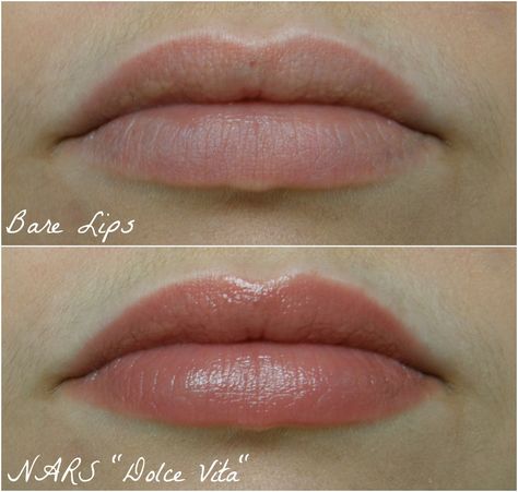 /nars-lipstick-dolce-vita-swatches-review.html Nars Dolce Vita Lipstick, Nars Dolce Vita, Too Faced Lipstick, Nars Lipstick, Makeup Stuff, Spoiler Alert, Lip Mask, Permanent Makeup, Beauty Videos