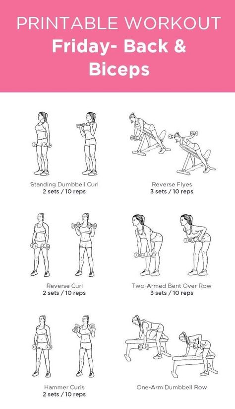 Back Weight Lifting Exercises, Back Gym Workout, Weight Lifting Exercises, Weekly Gym Workouts, Beginners Gym Workout Plan, Workout Printable, Workout Labs, Workout Gym Routine, Printable Workout