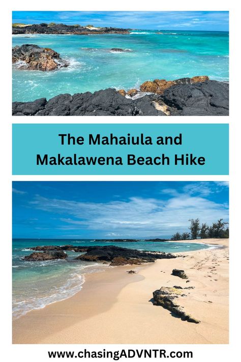 Escape to paradise with a mesmerizing Mahaiula and Makalawena Beach Hike. Discover the untouched beauty of Hawaii's hidden gems, where crystal-clear waters meet golden sands. Immerse yourself in the serenity of secluded coves, stunning vistas, and vibrant native flora. Unleash your adventurous spirit and explore scenic trails that lead to breathtaking viewpoints. Indulge in the ultimate beach getaway and let the soothing waves and warm sun envelop you. Beach Getaway, Us National Parks, Beach Getaways, North America Travel, Turquoise Water, Crystal Clear Water, Big Island, Flora And Fauna, Central America