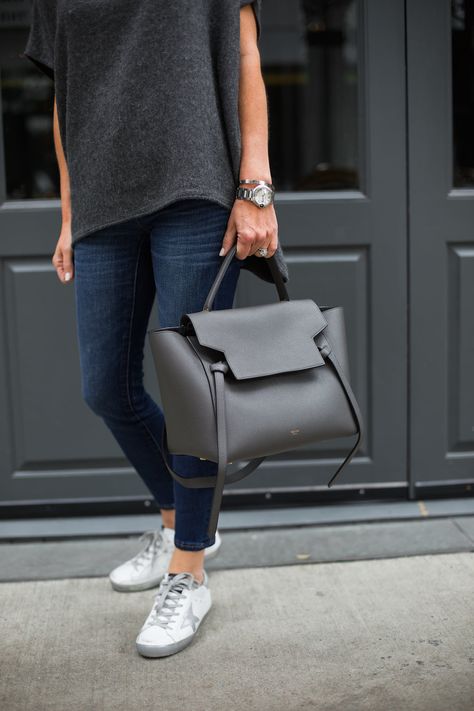 Dramatic Outfits, Bags Wishlist, Celine Belt, Celine Belt Bag, Waist Purse, Best Designer Bags, Goose Sneakers, Fall Handbags, Bag Guide