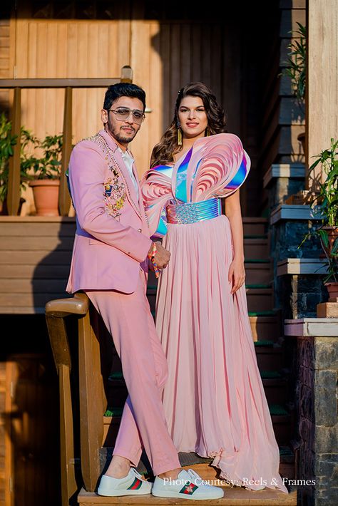 Pool Party Outfits, Embroidery Jacket, Velvet Shawl, Pants Gift, Couple Dress, Pastel Outfit, Groom Outfit, Couple Outfits, Pink Outfits