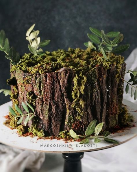 Forest Theme Cakes, Moss Cake, Birthday Cake Clipart, Stump Cake, Nature Cake, Absolute Power Corrupts Absolutely, Cake Clipart, Power Corrupts, Free Reign