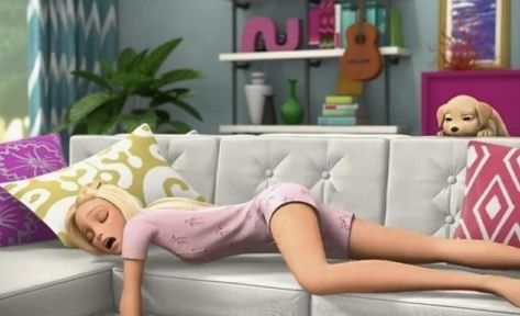 Humor Barbie, Barbie Funny, Barbie Cartoon, Barbie Images, Girl Sleeping, Barbie Life, Barbie Princess, Barbie Dream, Barbie Dream House