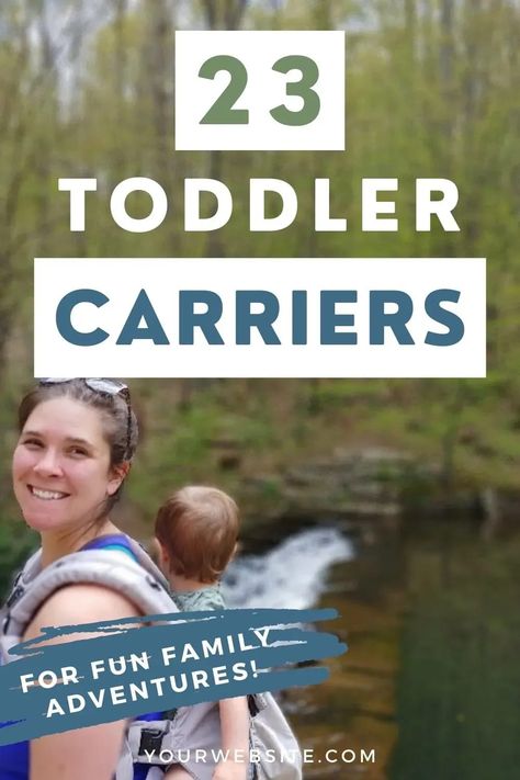 Choose one of these 23 awesome baby carriers for toddlers for your next family adventure. Get outside this summer with your toddler. This list has both soft structured baby carriers and metal frame backpack baby carriers. Plus all of the pros and cons of structured carriers vs. backpack carriers. Take your toddler anywhere this year with a perfect fitting baby carrier. Frame Backpack, Best Toddler Gifts, Toddler Carrier, Baby Essentials Newborn, Baby Information, Best Baby Carrier, Ring Sling, Toddler Backpack, Baby Carriers